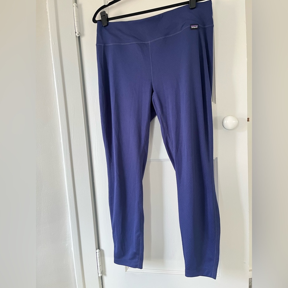 Patagonia Women’s XL Capilene® Midweight Bottoms Snow/Outdoor Baselayer